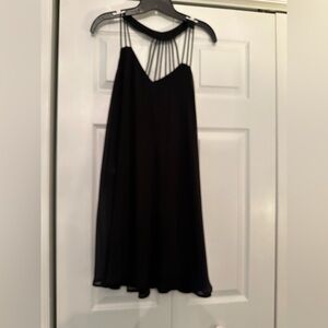 Elegant Black Sleeveless Dress